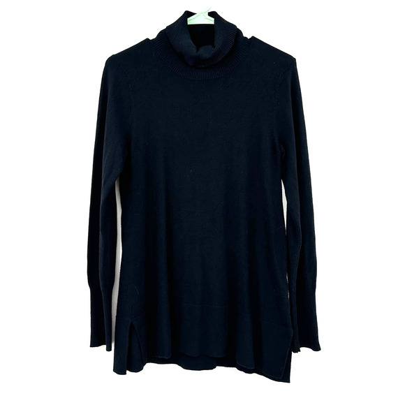 Soft Surroundings‎ size XS black turtleneck sweater - Picture 1 of 6